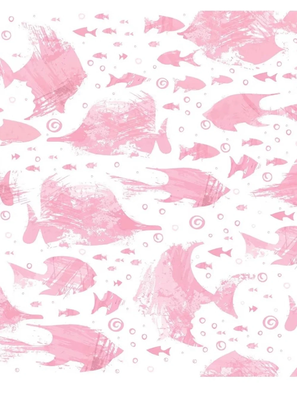 Pink Fish Abstract Wallpaper 17.3